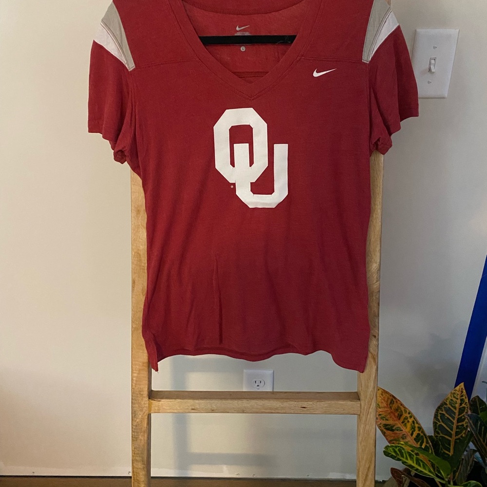 Nike Women's Crimson V-Neck Jersey